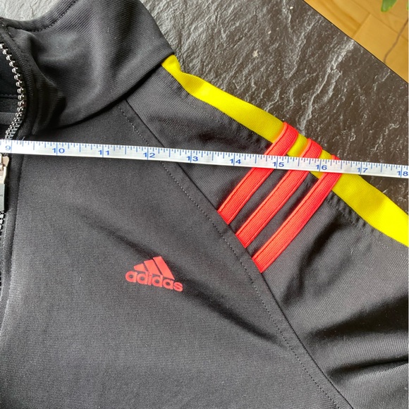 Adidas Climalite zip up track Jacket size Small - Picture 10 of 12